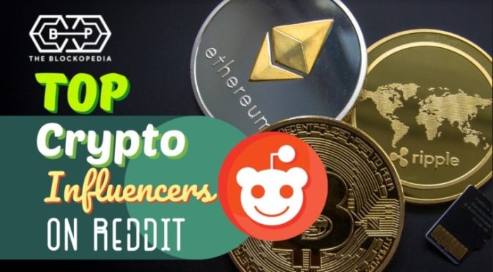 Top 10 Crypto Influencers on Reddit | THE BLOCKOPEDIA Top 10 Crypto Influencers on Reddit | THE BLOCKOPEDIA